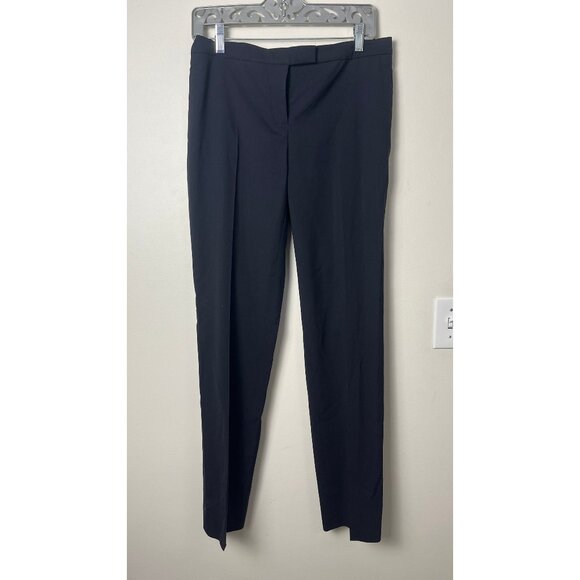 JIL SANDER BLACK TAILORED TAPERED DRESS PANTS  6 - Picture 1 of 8
